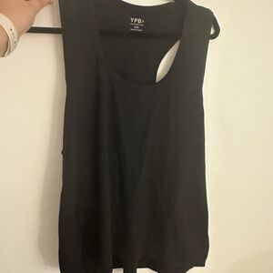 Black YPB workout tank top size XXL